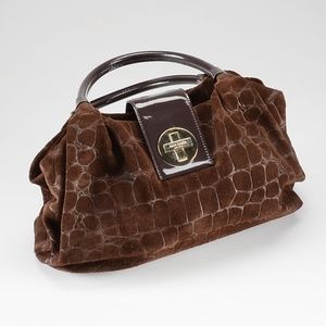 Kate Spade Bexley Embossed Croc Bag Tote Satchel